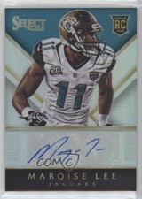 2014 Panini Select Rookie Silver Prizm /75 Marqise Lee #RA-ML Auto 0z6