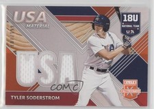 2020 Elite Extra Edition USA Baseball Material Orange /199 Tyler Soderstrom o7m