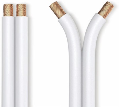 PURELINK Lautsprecherkabel, 2x1,5 mm², 15 m, weiß, OFC