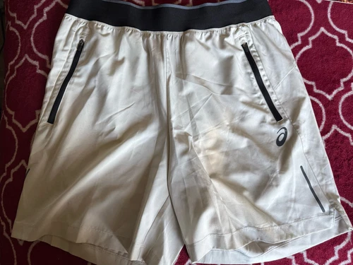 ASICS Pantaloncini Uomo Medium Asícs Bianco