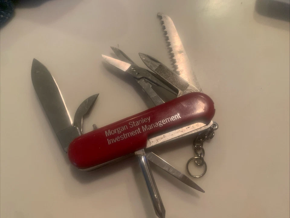 Wenger Swiss Army Knife MORGAN STANLEY Investment Management - Good Condition - Image 2 of 3