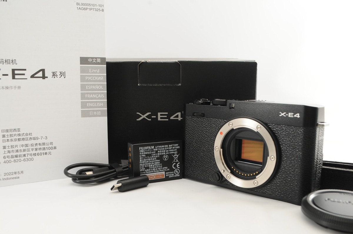 FUJIFILM X-E4 ブラック Amazon.com : Fujifilm X-E4 Body - Black : Electronics