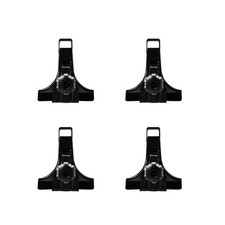 Thule Raingutter Foot 951, Fußsatz für Grundträger, 1 Satz