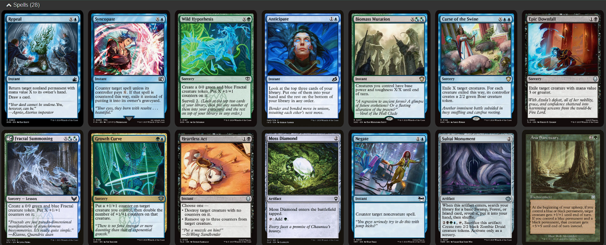 Zaxara, the Exemplary MTG EDH Commander Deck, Hydra X-Spells! | eBay