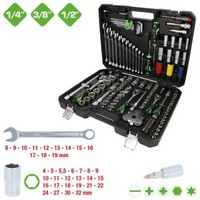 KS Tools SteckschlüSselsatz 512.0132 Chrom-Vanadium-Stahl