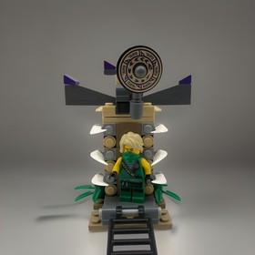 Retired LEGO Boulder Blaster #70747 Ninjago Eyezor Lloyd Minifigure and Trap