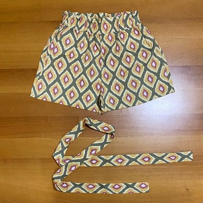 Shorts Shorts Ikat Ethno Schürze Retro Casual Hipster Hippie Boho