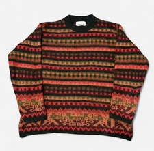 Vintage United colors of Benetton Mohair Blend Crewneck Sweater Size L (0305)