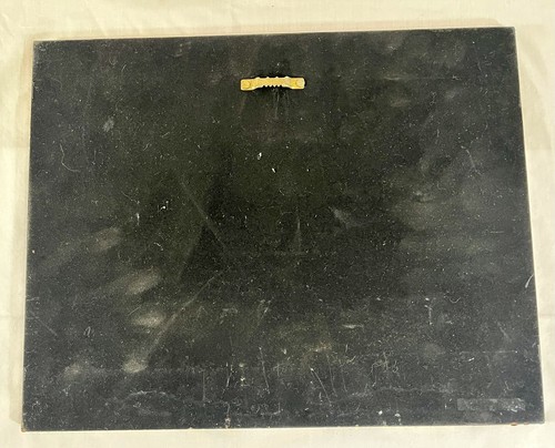 Vtg Wine Waiters hand painted ceramic art tile 11 x 14 Kitchen Wall Art Plaque - Picture 5 of 5