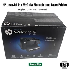HP LaserJet Pro M201dw Monochrome Laser Printer | Duplex WiFi | NEW