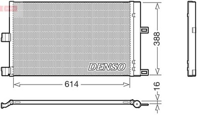 DENSO DCN99080 Kondensator, Klimaanlage für TESLA