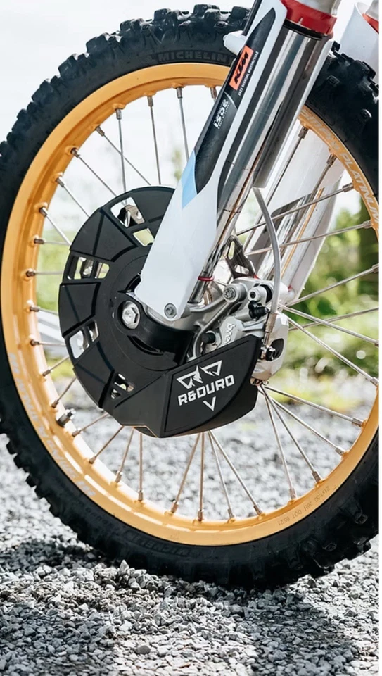 Protector de disco delantero R&DURO 360 KTM/Husqvarna/GAS GAS motos de tierra Foto 2 de 4