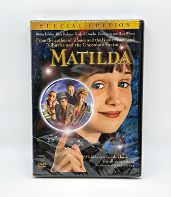 Matilda Special Edition DVD 1996 Danny DeVito Mara Wilson PG Factory