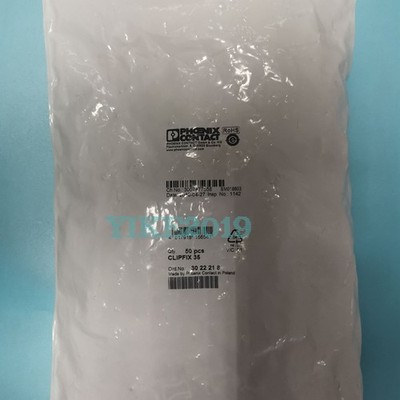50PC/BAG FOR Phoenix Contact 3022218 Termination Fixings CLIPFIX 35 Terminal