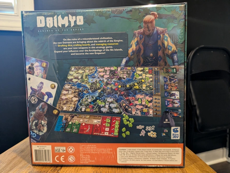 Daimyo Rebirth of the Empire Board Game Kickstarter Extras + Miniatures - Image 3 of 4