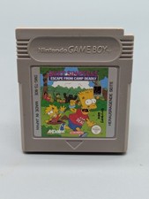 Thumbnail of ebay&reg; auction 377234423940 | GB - Bart Simpsons Escape from Camp Deadly für Nintendo GameBoy Sehr Gut Modul