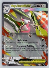 Mega Excadrill ex 065/084 Holo ME05: Carta Pokemon Nero Pece TCG