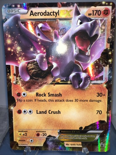 🔥 2016 Aerodactyl EX Pokemon XY Black Star Promo #XY97 NM Near Mint 🔥 AC