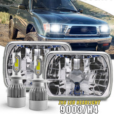 Pair Fits Toyota Tacoma 1995 1996 1997 5x7 7x6 Inch Led Headlights Hi-lo Beam