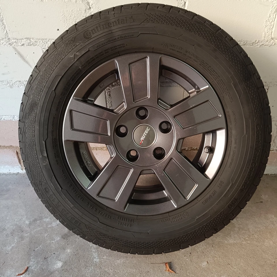 Felge Sommer Komplett Radsatz 6.0Jx14H2 Reifengröße 185/75 R14C - Bild 4 von 4