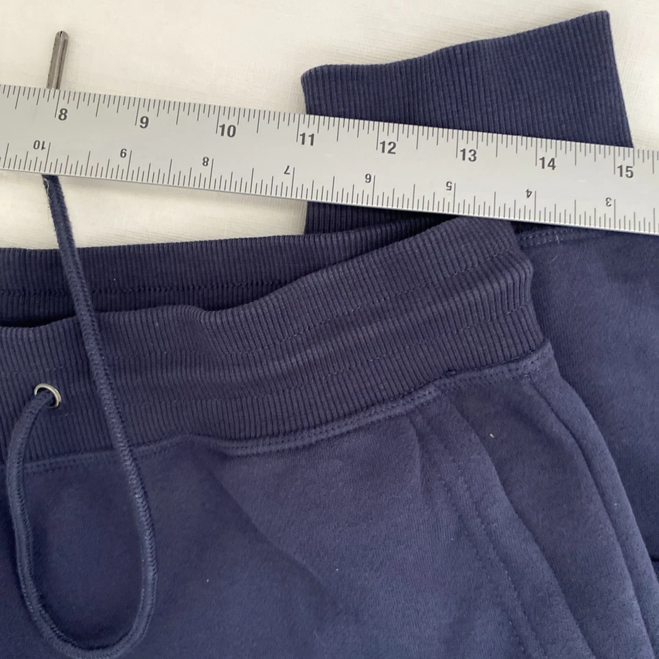 Pantalones deportivos Hurley Jogger para mujer M azul marino con cordón cintura 3 bolsillos Foto 4 de 4