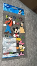 Disney Mickey Mouse & Friends Scrapbook Stickers EK Success Minnie Donald Goofy