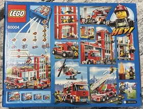 Lego City 60004 Fire Station - Brand New In Sealed Box - Retired From 2013