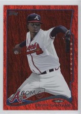 2014 Topps Red Hot Foil Ervin Santana #659 0g4