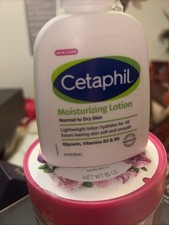 Cetaphil Moisturizing Lotion, Normal to Dry Skin, Fragrance Free, 4 fl oz - NEW