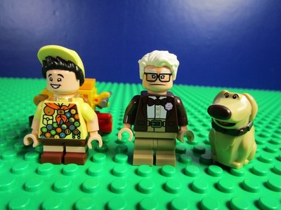 Lego Disney Pixar Up House Movie MINIFIGUR Set 43217 Carl Dug Russell