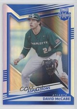 2022 Panini Elite Extra Edition Aspirations Blue 288/349 David McCabe #125 8d2