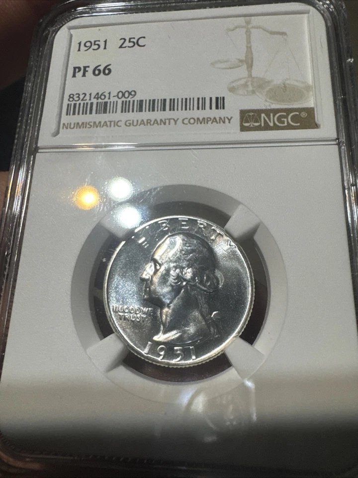 1951 PF-66 Washington Quarter - Image 2 of 4