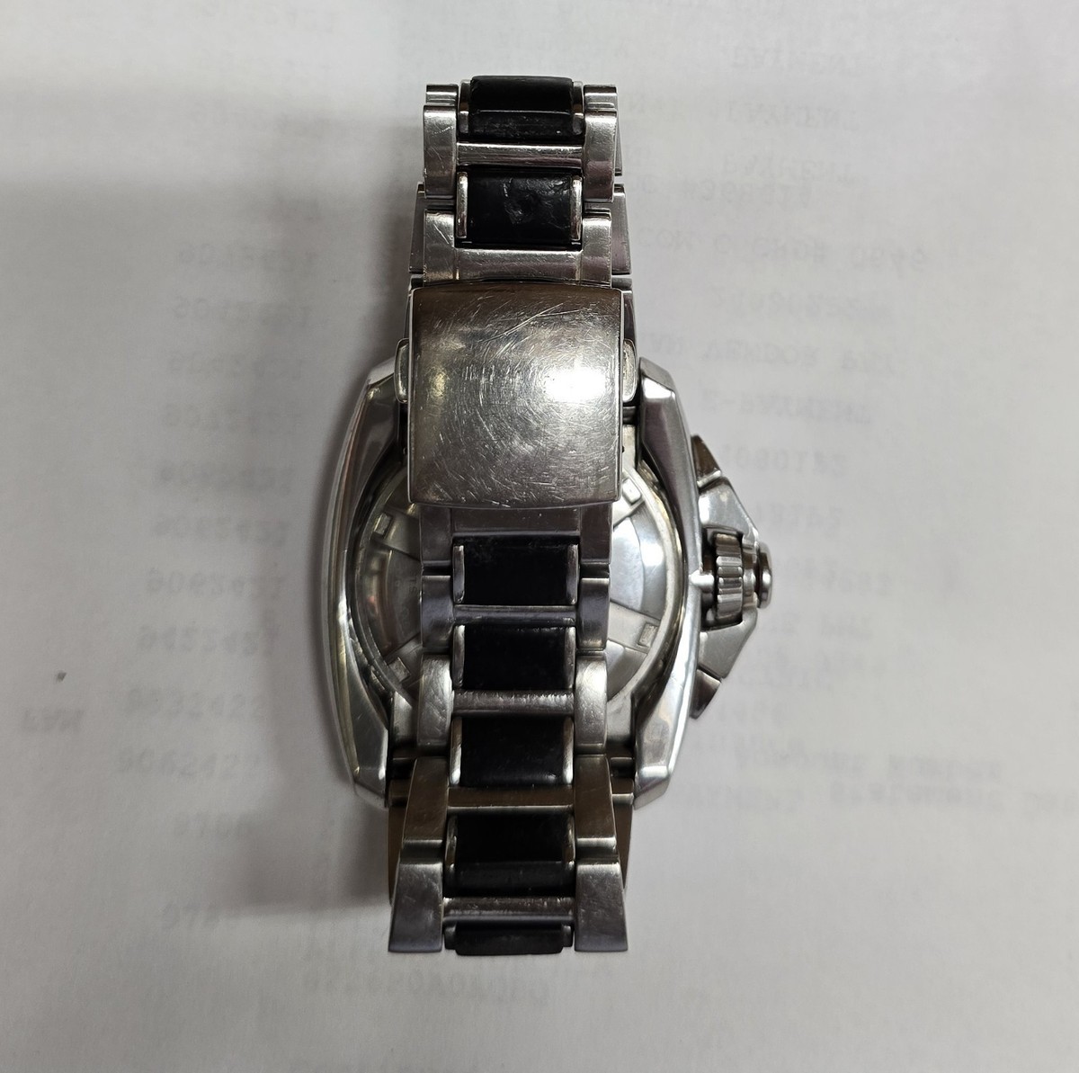 SEIKO 7T84-0AA0 VELATURA Yachting Timer ST.STEEL Used Watch Water