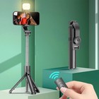 Bluetooth Selfie Stick Tripod Phone Holder Remote for iPhone Android LED