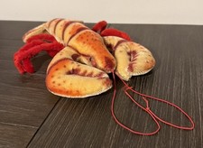 Rare - Big Mohair Steiff Crabby Lobster ID 23...