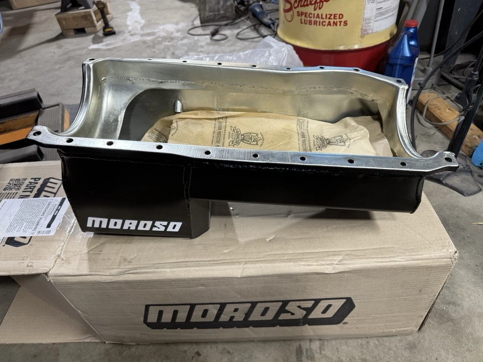 MOROSO 福特 351C 后油底盘,容量 8 夸脱 — 第 2/4 张图片