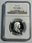 1962 Franklin Half Dollar NGC PR67 Cameo Silver Proof Coin 50C