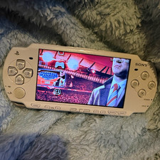 Sony PSP White Handheld Console Bundle w/ 1GB Lexar Memory Stick, Games & UMD
