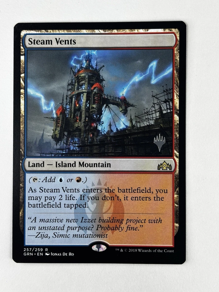 25+ Steam Vents Magic: The Gathering Individual Trading Card Games