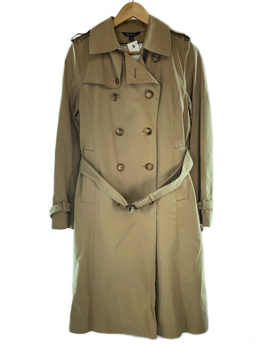 Brooks Brothers Trench Coat/4/Cotton/Beg/57076-52 3429