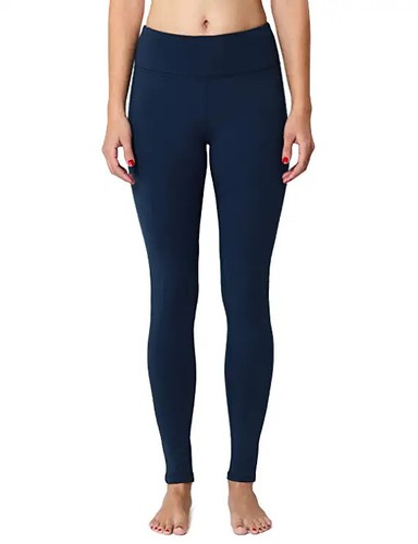 Baleaf Women's Fleece Lined Leggings Yoga Pants Inner Pocket Small Dark  Blue | eBay