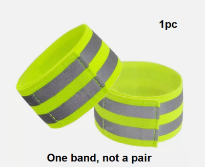 Sports Arm Band Running Armband Exercise Cycling Stretch Hi Vis Reflective Strap