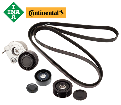 #ad #ad Belt Tensioner amp; Idler Pulley Drive Belt Kit OEM for Audi Q7 TDI Diesel 13 15 $198.52