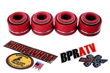 2009-2025 Honda CRF450R CRF 450R Kibblewhite RED Viton Valve Stem Seals Set of 4