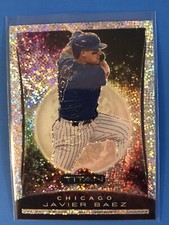 2020 Panini Titan JAVIER BAEZ WHITE SPARKLES # 29 Cubs - Detroit Tigers