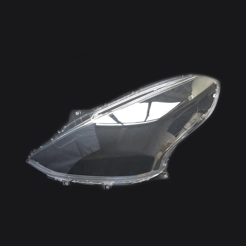 Lente de cubierta de faro de pantalla delantera izquierda para Sunny 2014-2016 transparente