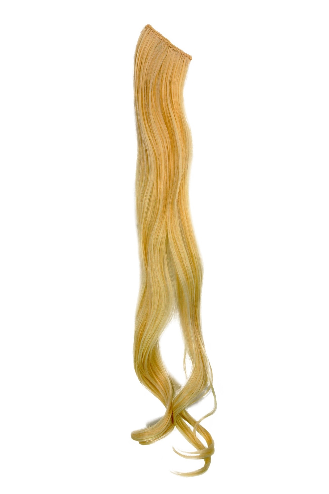 2 Clip Extension Strand wavy light blond YZF-P2C25-613 65cm Hair Extension