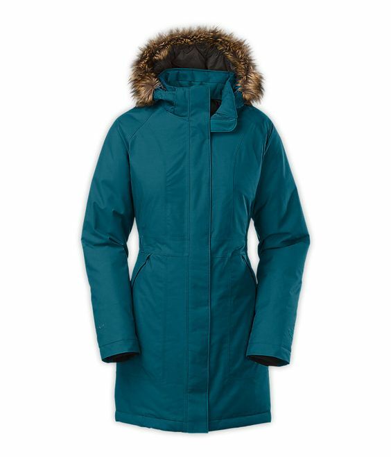 THE NORTH FACE WOMEN'S ARCTIC PARKA WINTER JACKET teal GREEN Med M