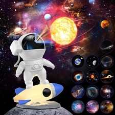 Galaxy Projector 12 in 1 HD Planetarium Astronaut Galaxy Projector for Bedroom