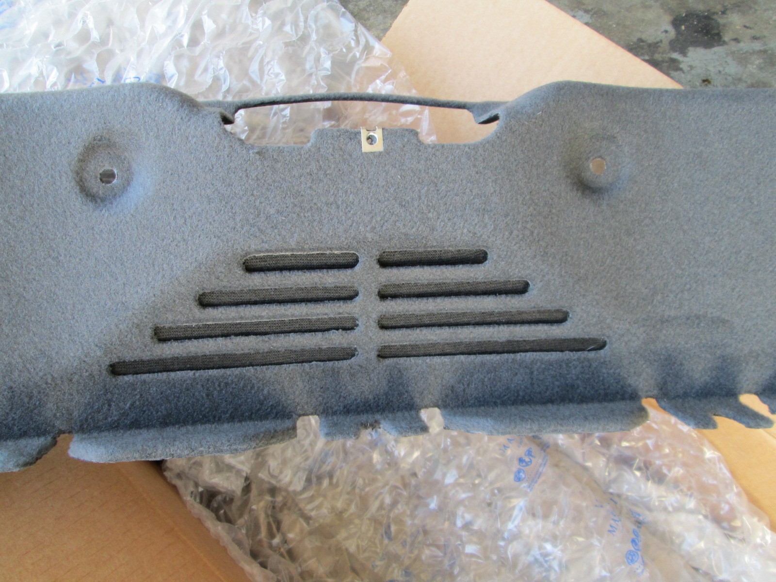 Maserati Rear Panel Cover Fumo Grey - NEW  # 82172306